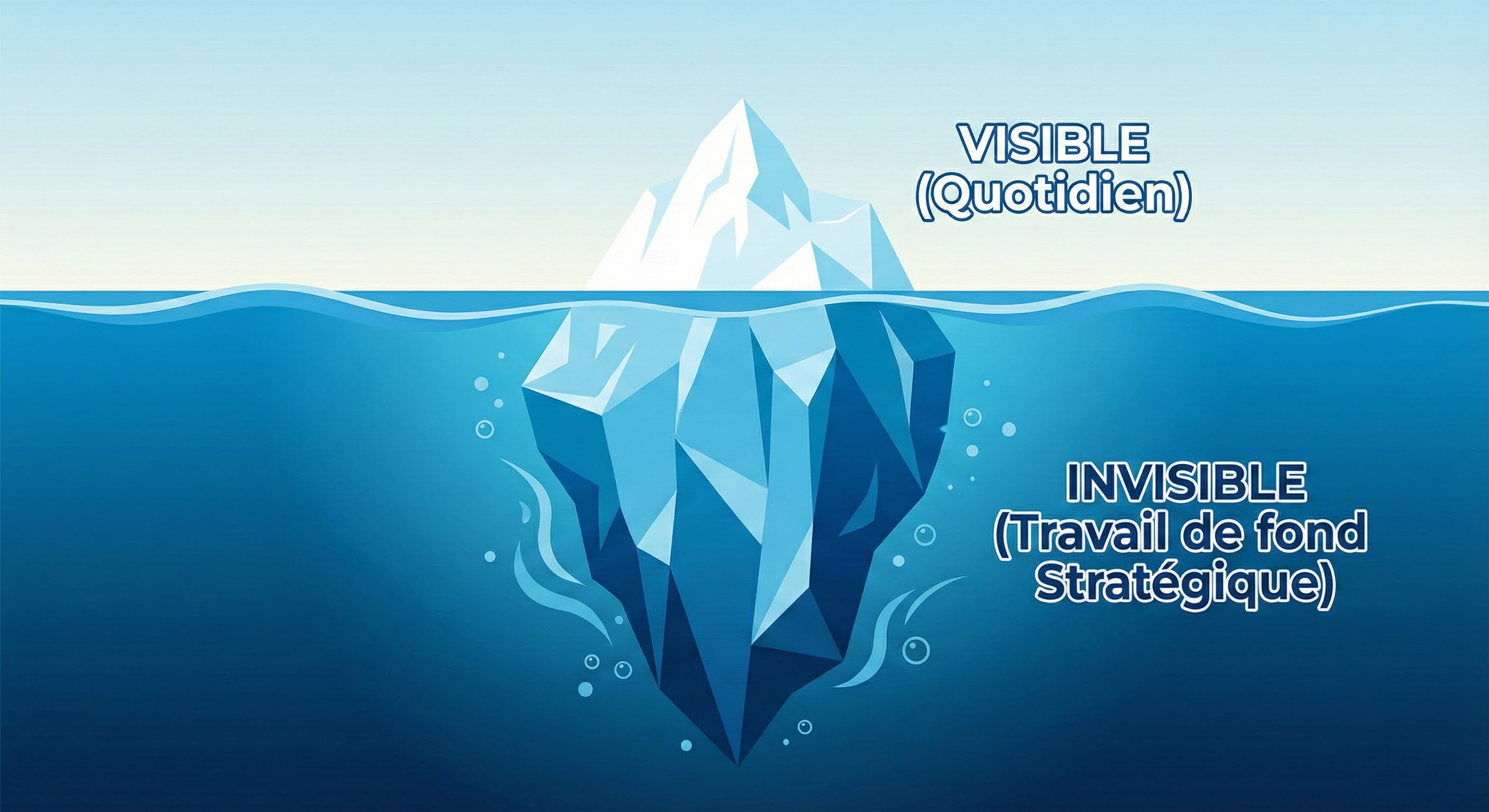 Iceberg - Pilotage stratégique